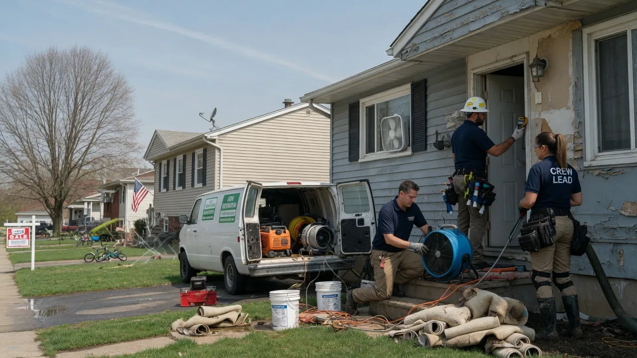 Flood Cleanup in North Buena Vista, IA near me